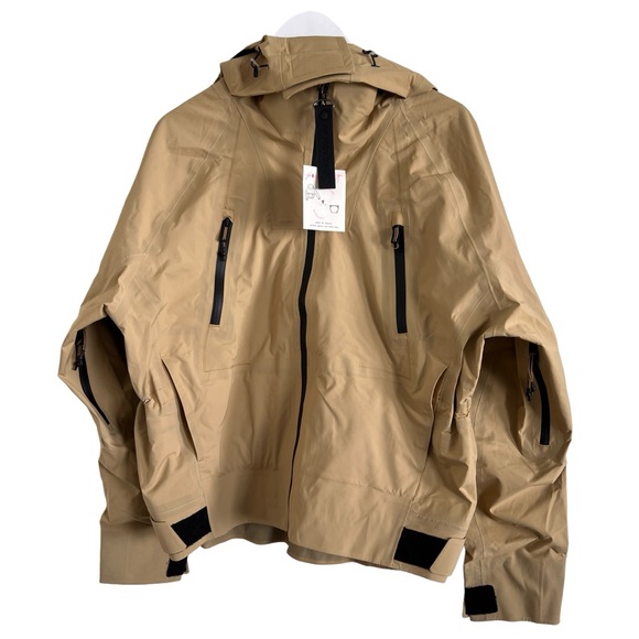 New FP MOVEMENT by Free People Zephyr Packable Ski Shell Jacket Antelope Combo M - Picture 5 of 11